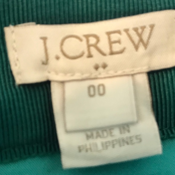 JCrew Factory Green Floral Pencil Skirt - Picture 3 of 3